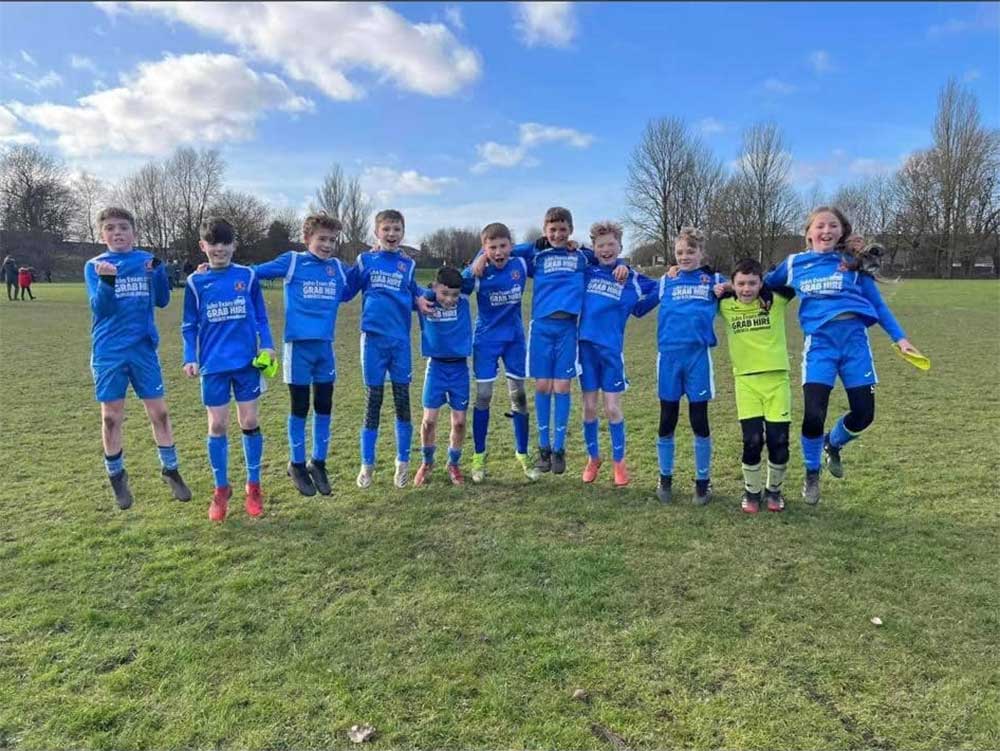 J Evans Grab Hire Litchfield City Football Team